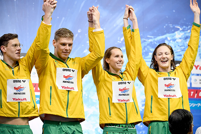 australian-swimming-2018-Mixed-relay-gold