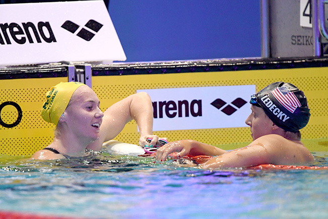 australian-swimming-2018-Titmus-and-Ledecky