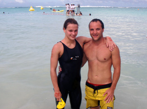 belinda bennett and nick veliades in guam 2009 photo hmg.jpg