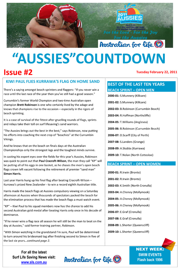 countdown to dhl aussies 2011 number 2 pge 1.jpg