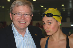 prime minister kevin rudd and stephanie rice photo aoc.jpg prime minister kevin rudd and stephanie rice photo aoc.jpg